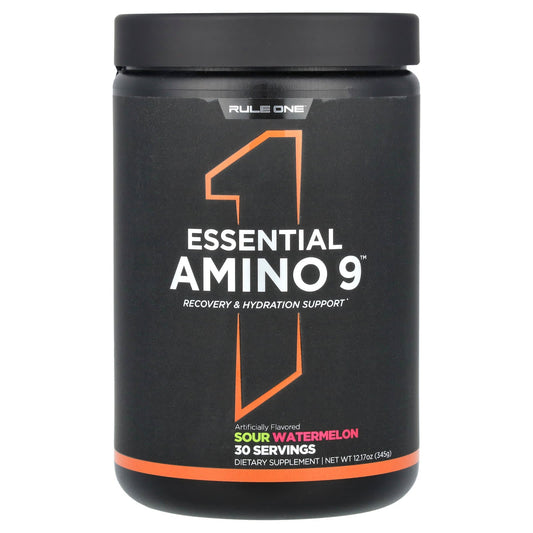 Rule One Proteins, Essential Amino 9, Sour Watermelon, 12.17 oz (345 g) - Image 1