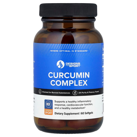 Curcumin Complex for Athletes - 400mg, NSF Certified, Gluten Free - Image 1