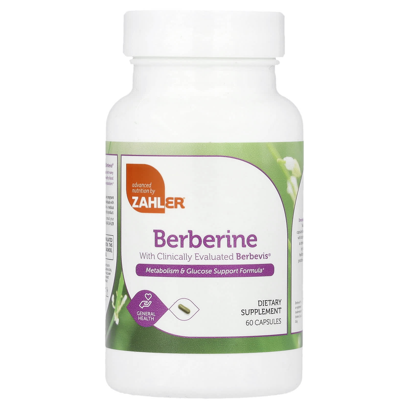Zahler, Berberine, 60 Capsules - Image 1