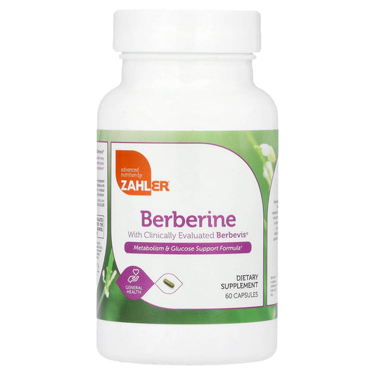 Zahler, Berberine, 60 Capsules - Image 1