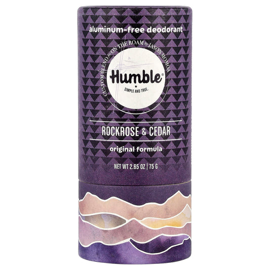 Natural Deodorant | Aluminum-Free Rockrose & Cedar, 2.65 oz - Image 1
