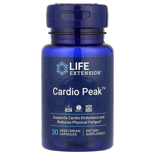 Life Extension, Cardio Peak™, 30 Vegetarian Capsules - Image 1