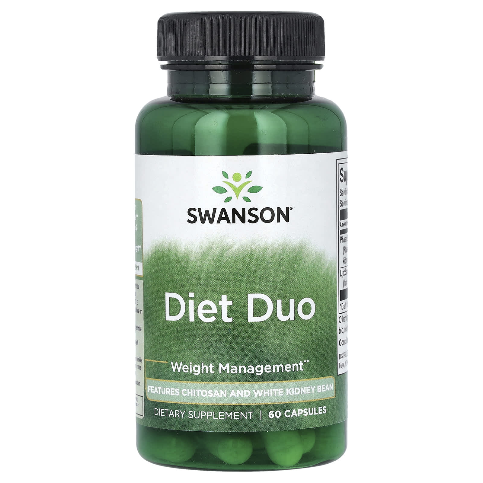 Swanson, Diet Duo, 60 Capsules - Image 1