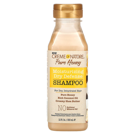 Creme Of Nature Dry Hair Shampoo with Honey & Coconut Oil - Image 1