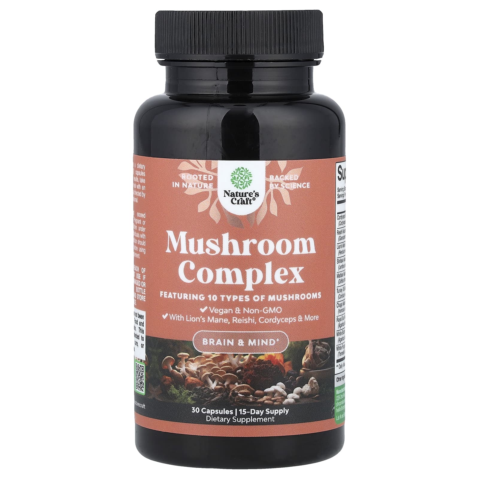Nature's Craft, Mushroom Complex, 30 Capsules - Image 1