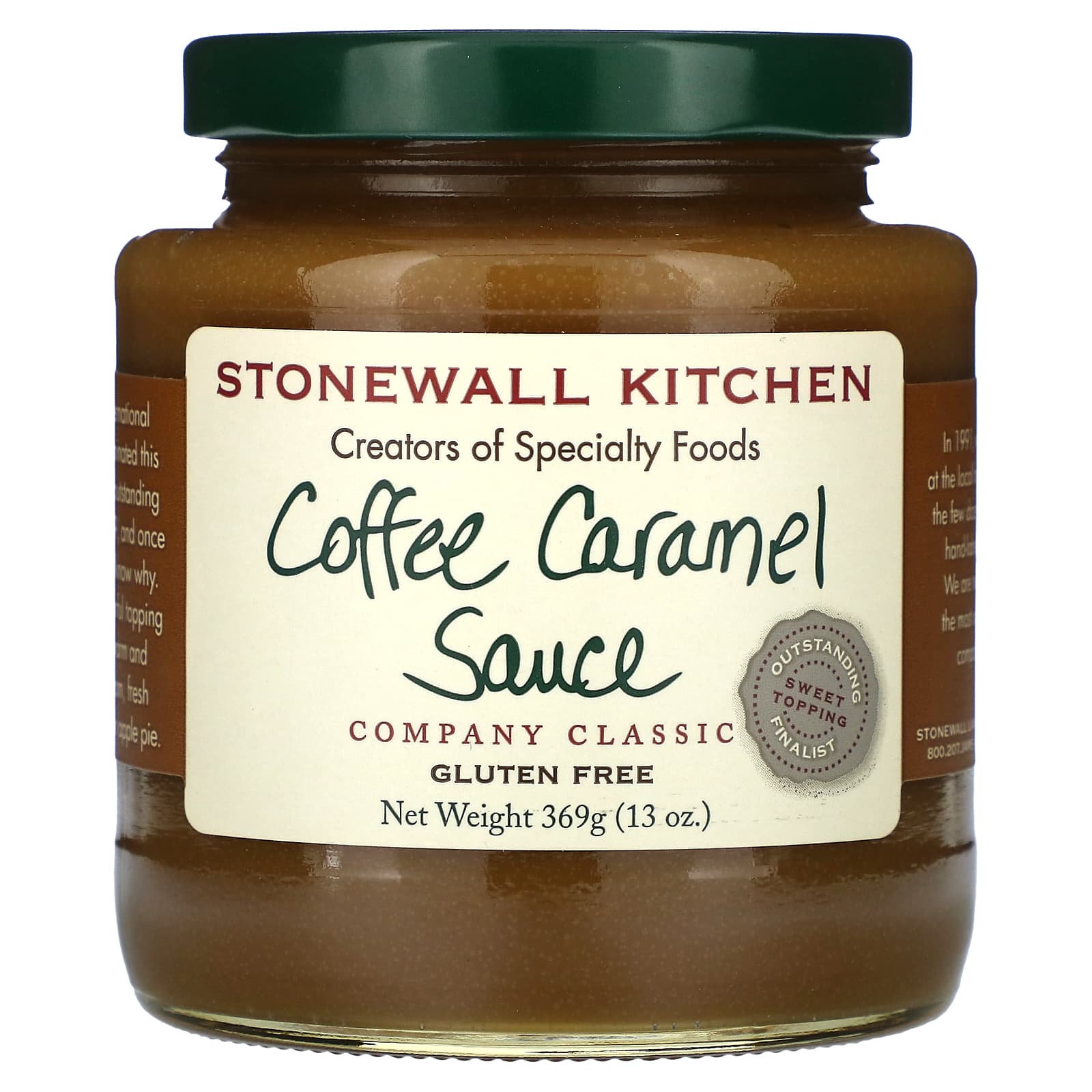 Stonewall Kitchen, Coffee Caramel Sauce, 13 oz (369 g) - Image 1