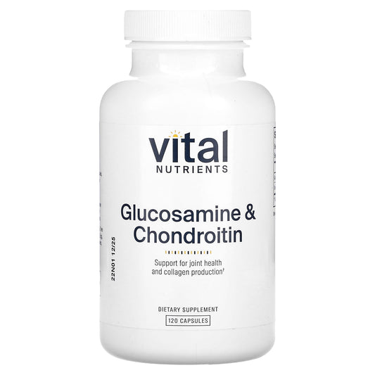 Vital Nutrients, Glucosamine & Chondroitin, 120 Capsules - Image 1