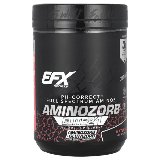 EFX Sports AminoZorb Elite 21 Watermelon Muscle Recovery Supplement - Image 1