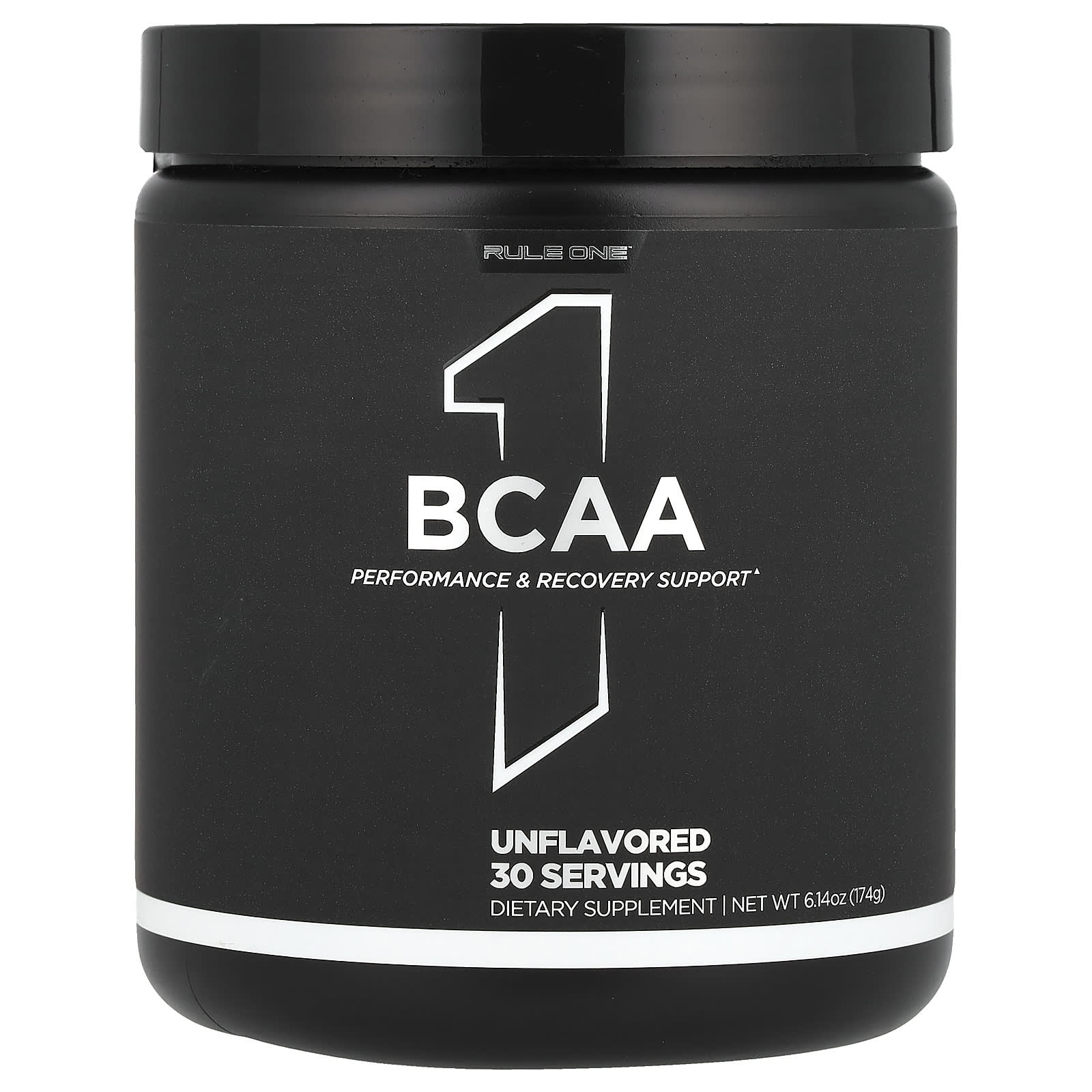 Rule One Proteins, BCAA, Unflavored , 6.14 oz (174 g) - Image 1