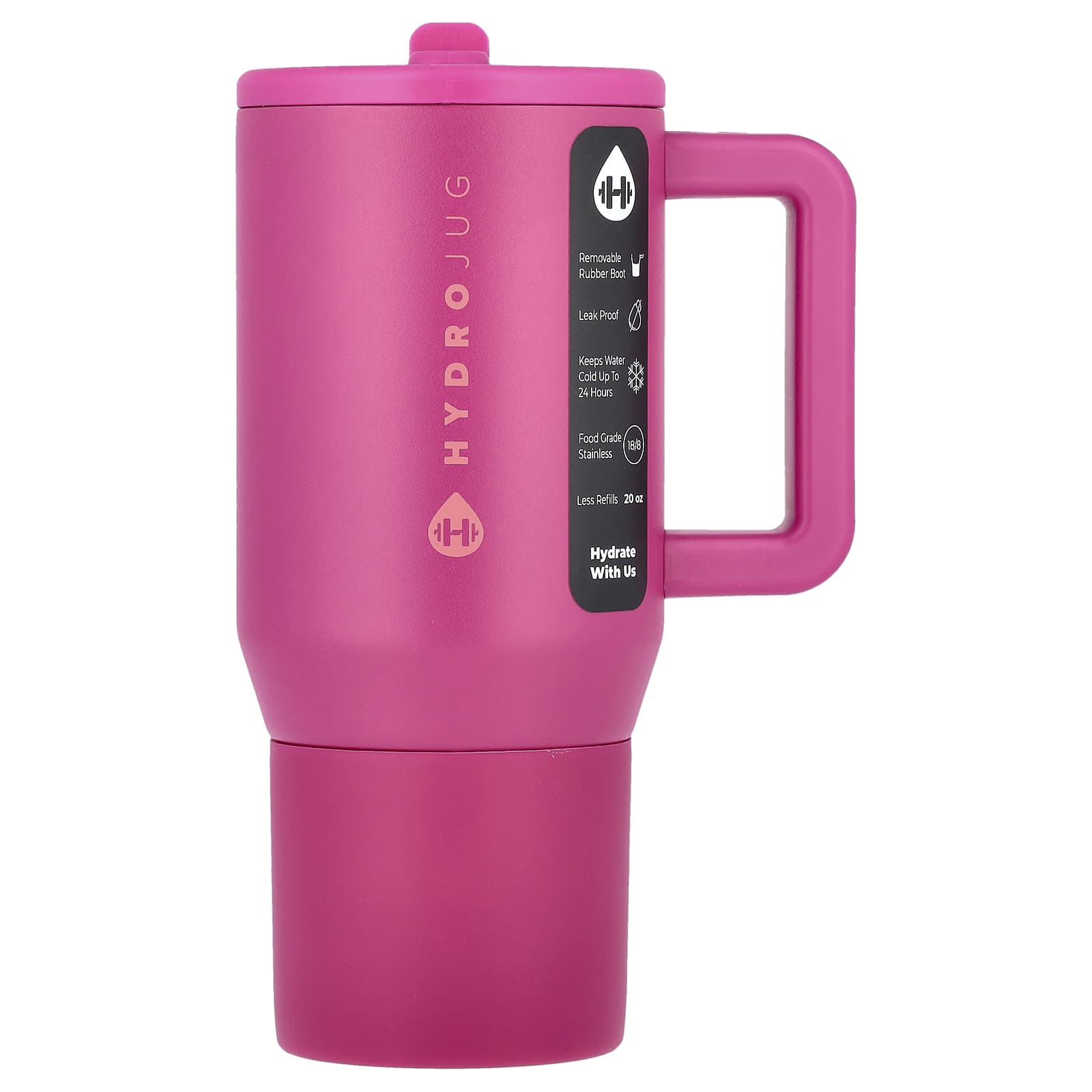 Harvest Berry 20oz Leak-Proof Travel Tumbler by HydroJug - Image 1