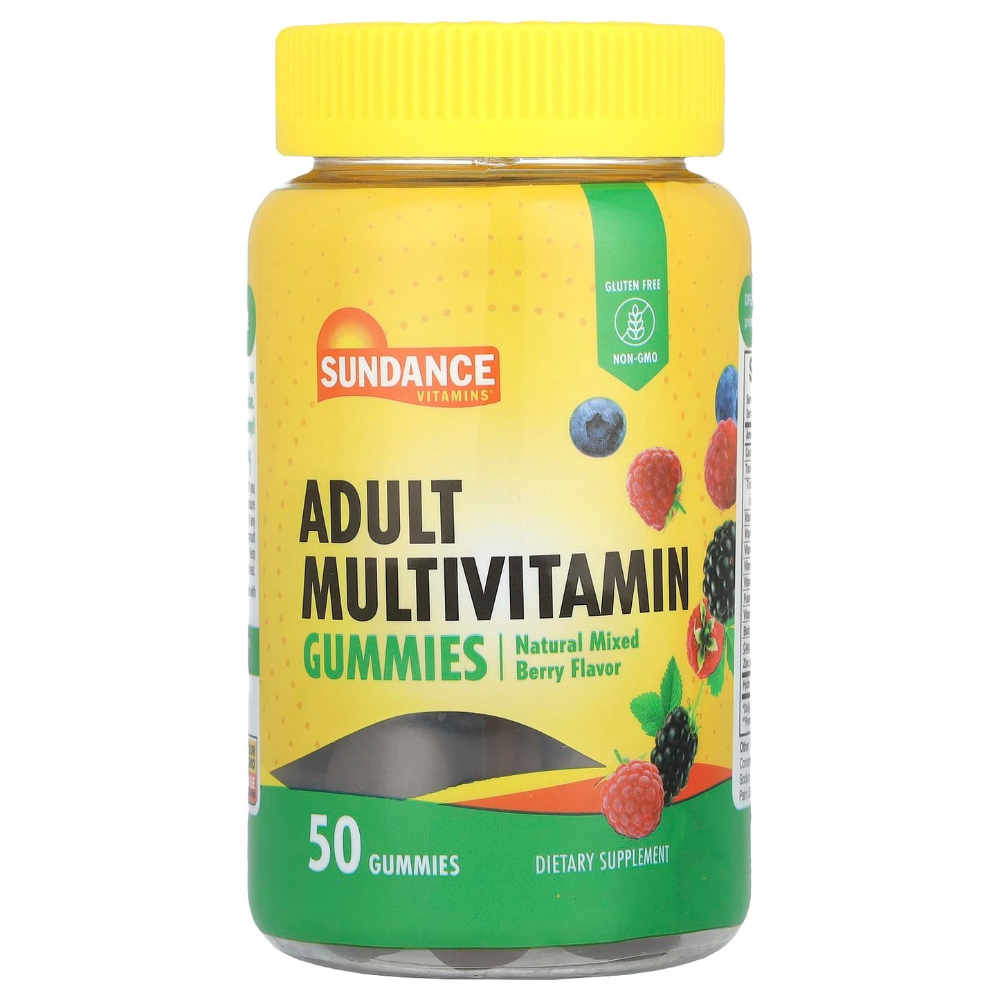 Sundance Vitamins, Adult Multivitamin Gummies, Natural Mixed Berry , 50 Gummies - Image 1