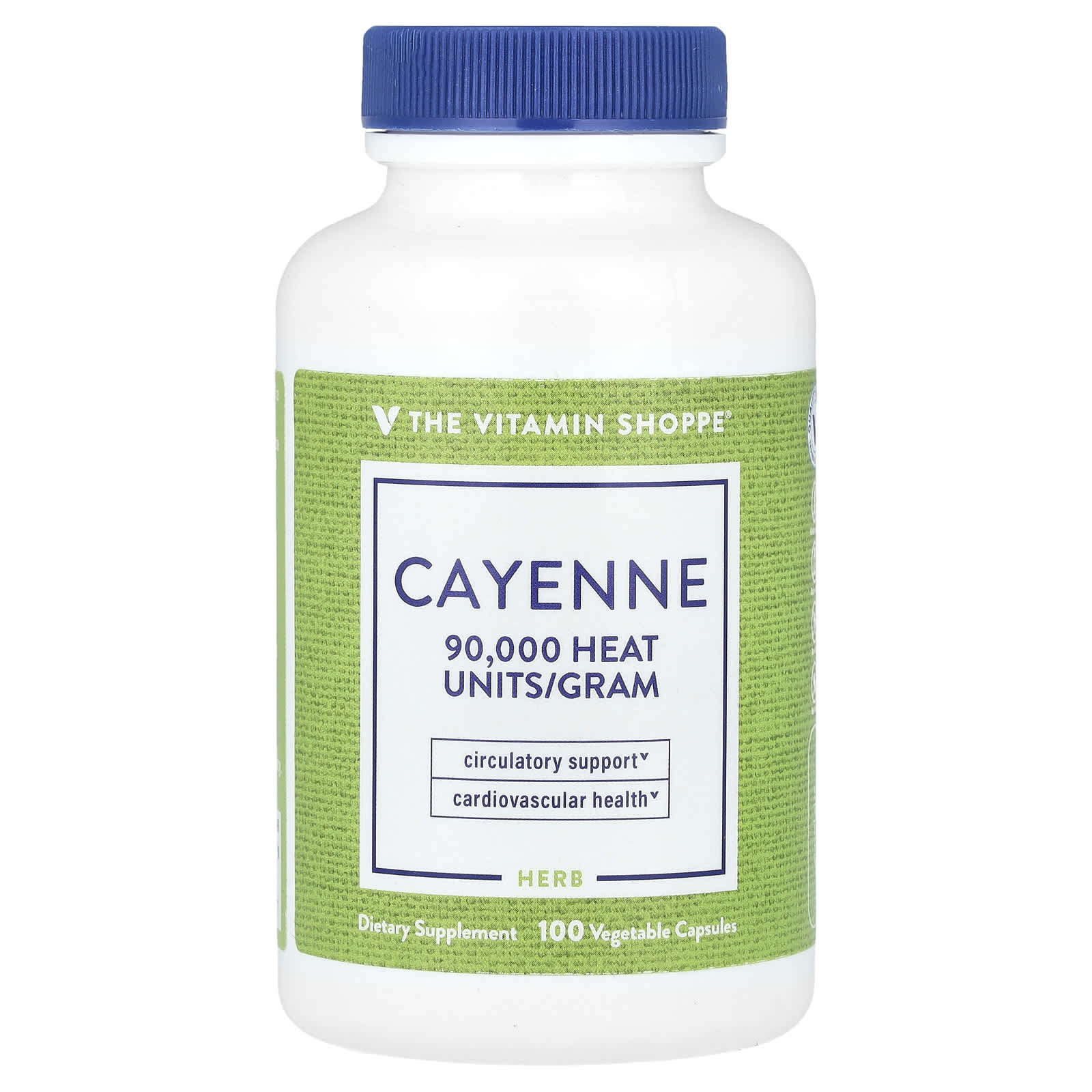 The Vitamin Shoppe, Cayenne, 100 Vegetable Capsules (450 mg per Capsule)