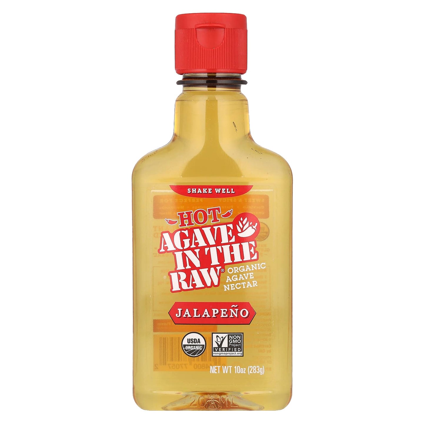 Raw Organic Jalapeno Agave Nectar by In the Raw, 100% Natural Sweetener - Image 1