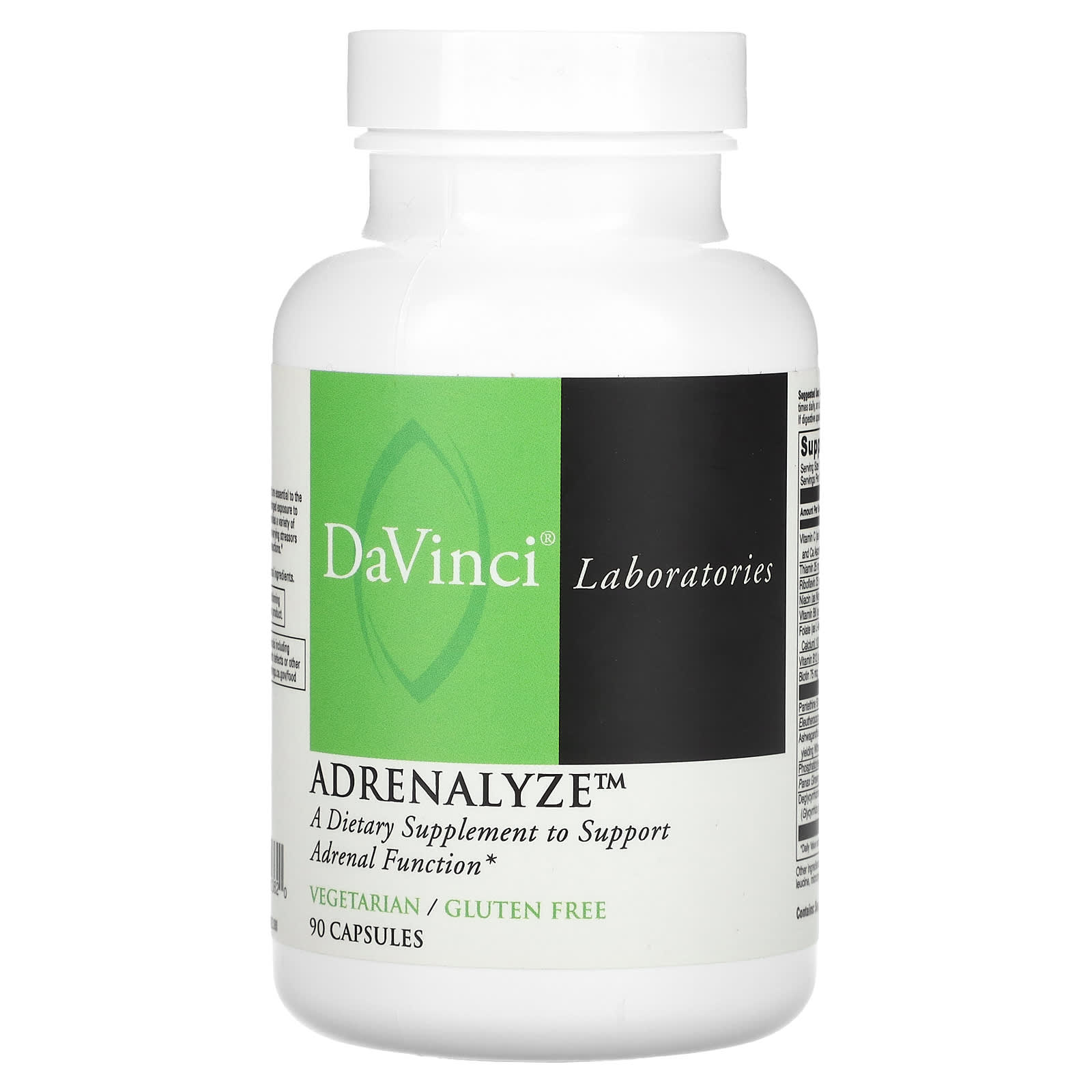 Adrenal Health Support with DaVinci Laboratories Adrenalyze - Image 1