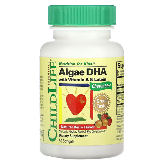 ChildLife Essentials Algae DHA Omega-3 for Brain & Eye Development - Image 1