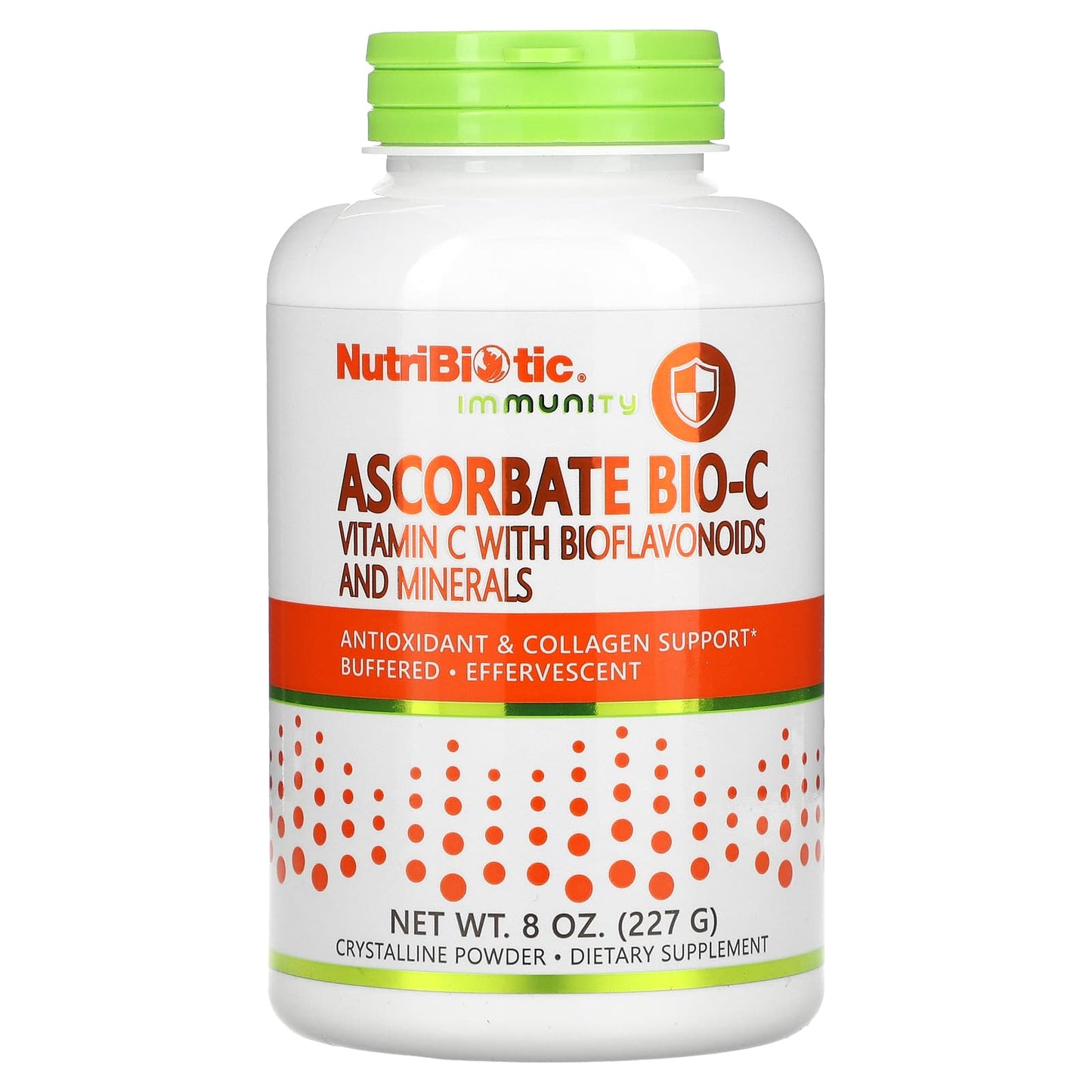 NutriBiotic, Immunity, Ascorbate Bio-C, Vitamin C with Bioflavonoids And Minerals, 8 oz (227 g) - Image 1