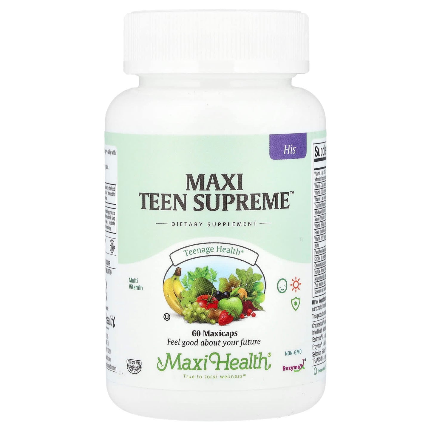 Maxi Health, Maxi Teen Supreme™, His, 60 Maxicaps - Image 1