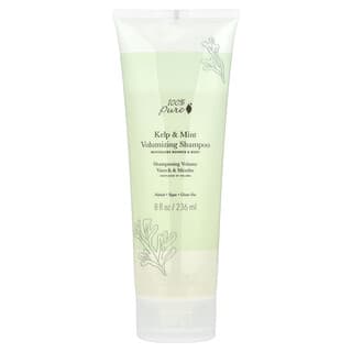 100% Pure Kelp & Mint Volumizing Shampoo for Hair Growth and Shine