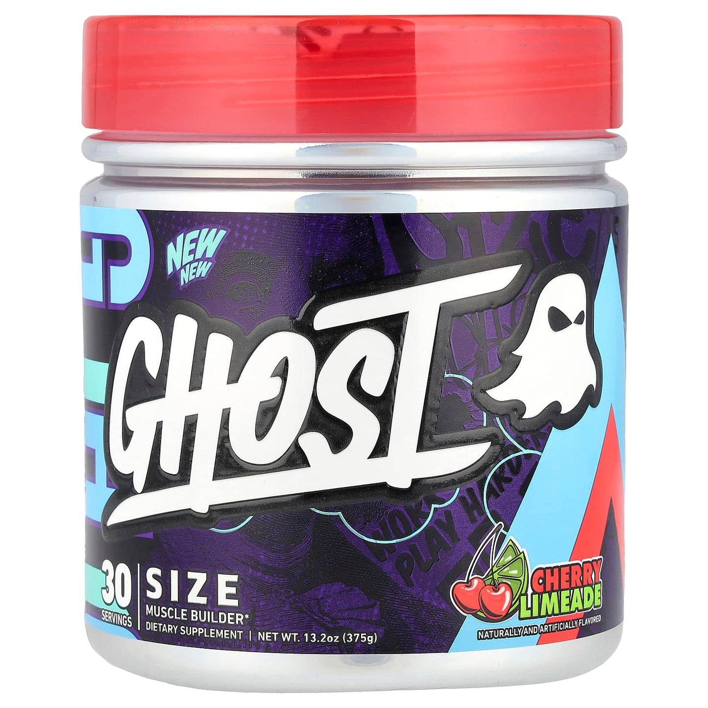 Ghost Size Muscle Builder - Clinically Dosed, Vegan Friendly - Image 1
