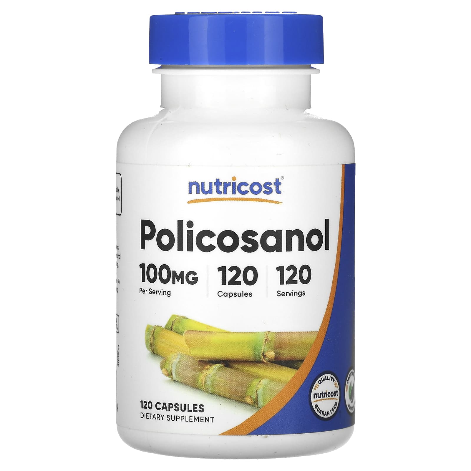 Nutricost, Policosanol, 100 mg, 120 Capsules - Image 1