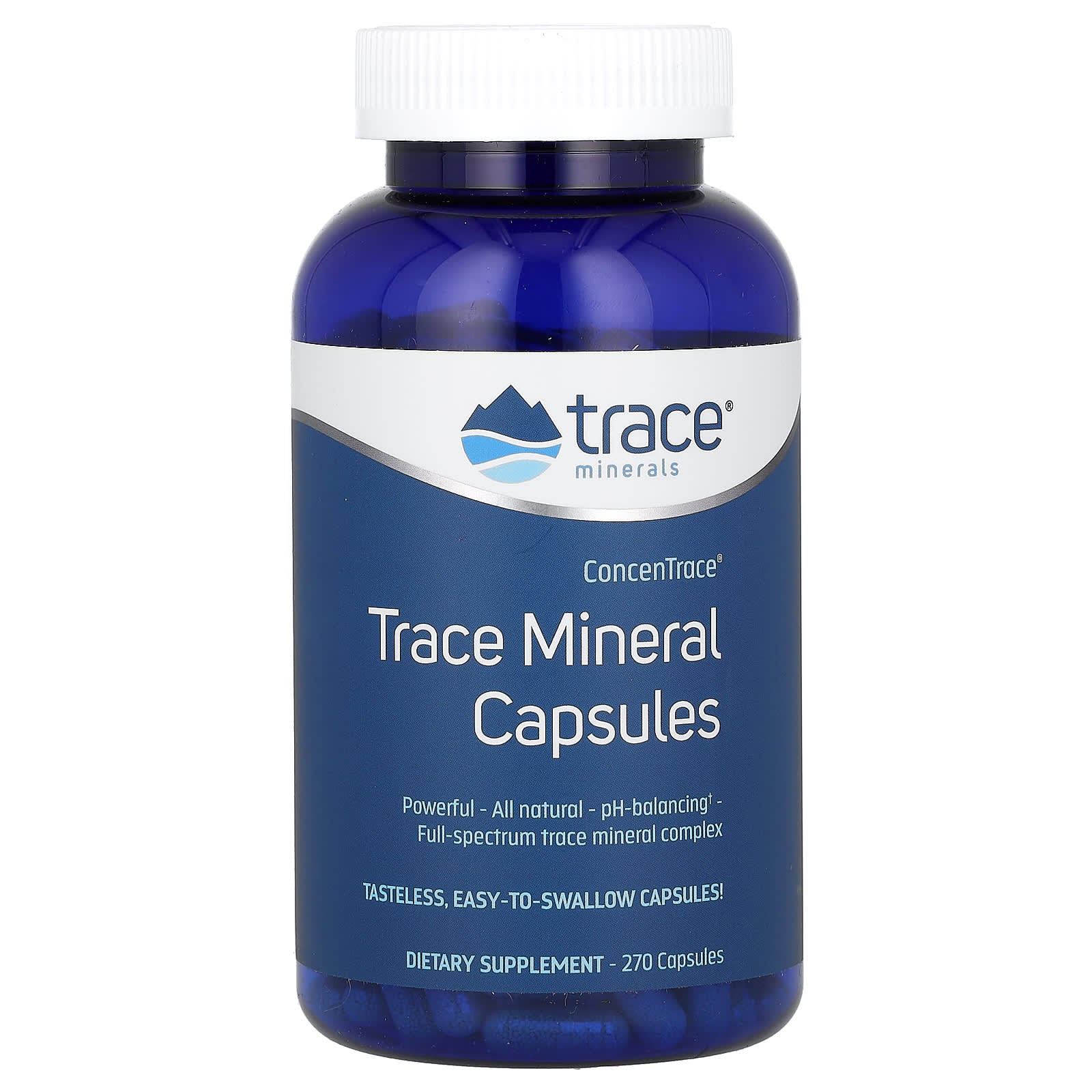 ConcenTrace, Trace Mineral Capsules, 270 Capsules - Image 1