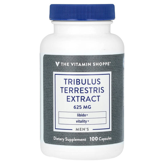 The Vitamin Shoppe, Men's Tribulus Terrestris Extract, 625 mg, 100 Capsules - Image 1