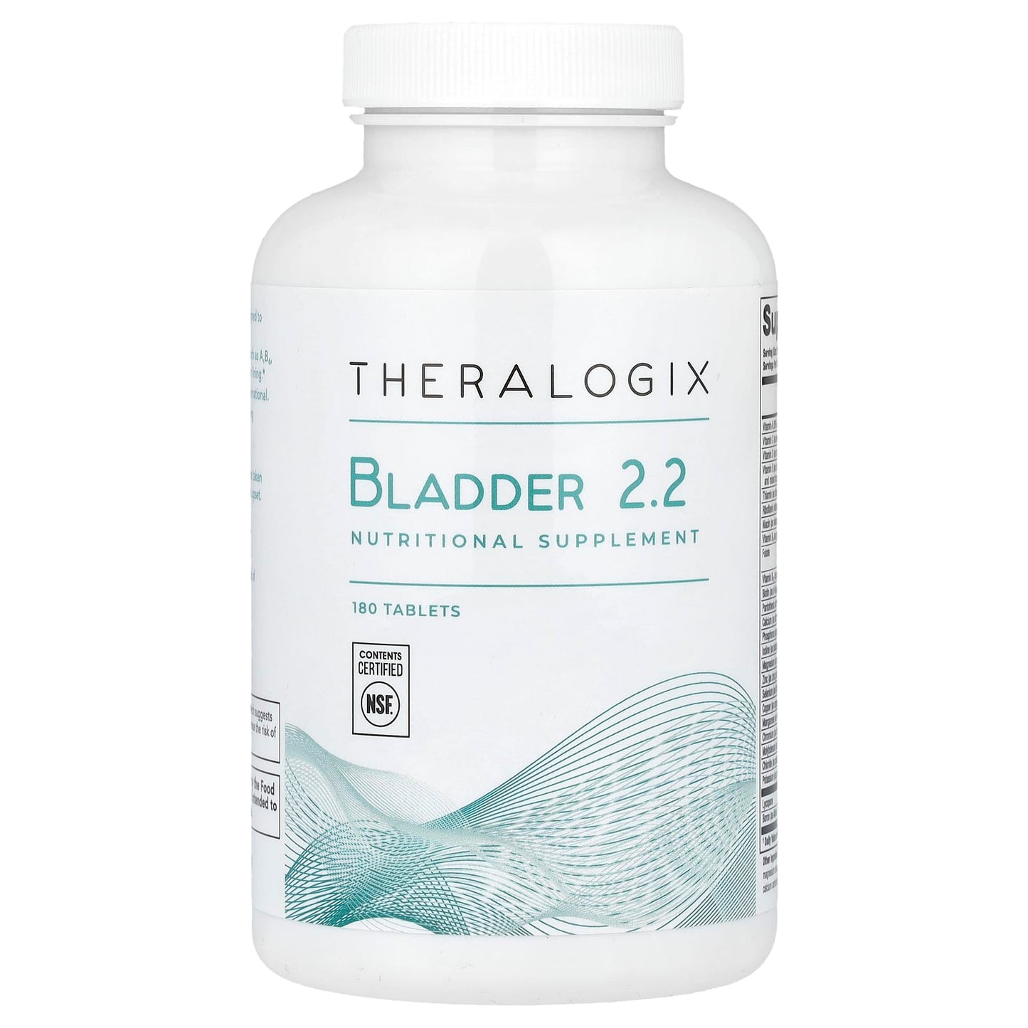 Theralogix, Bladder 2.2, 180 Tablets - Image 1
