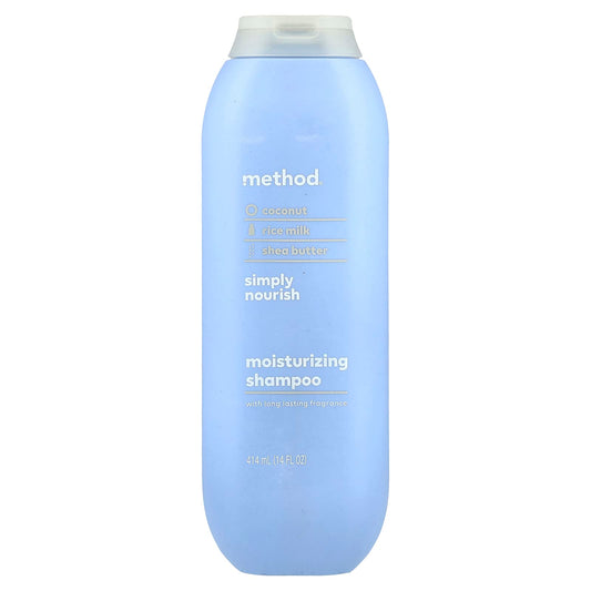 Method, Moisturizing Shampoo, Simply Nourish, 14 fl oz (414 ml) - Image 1