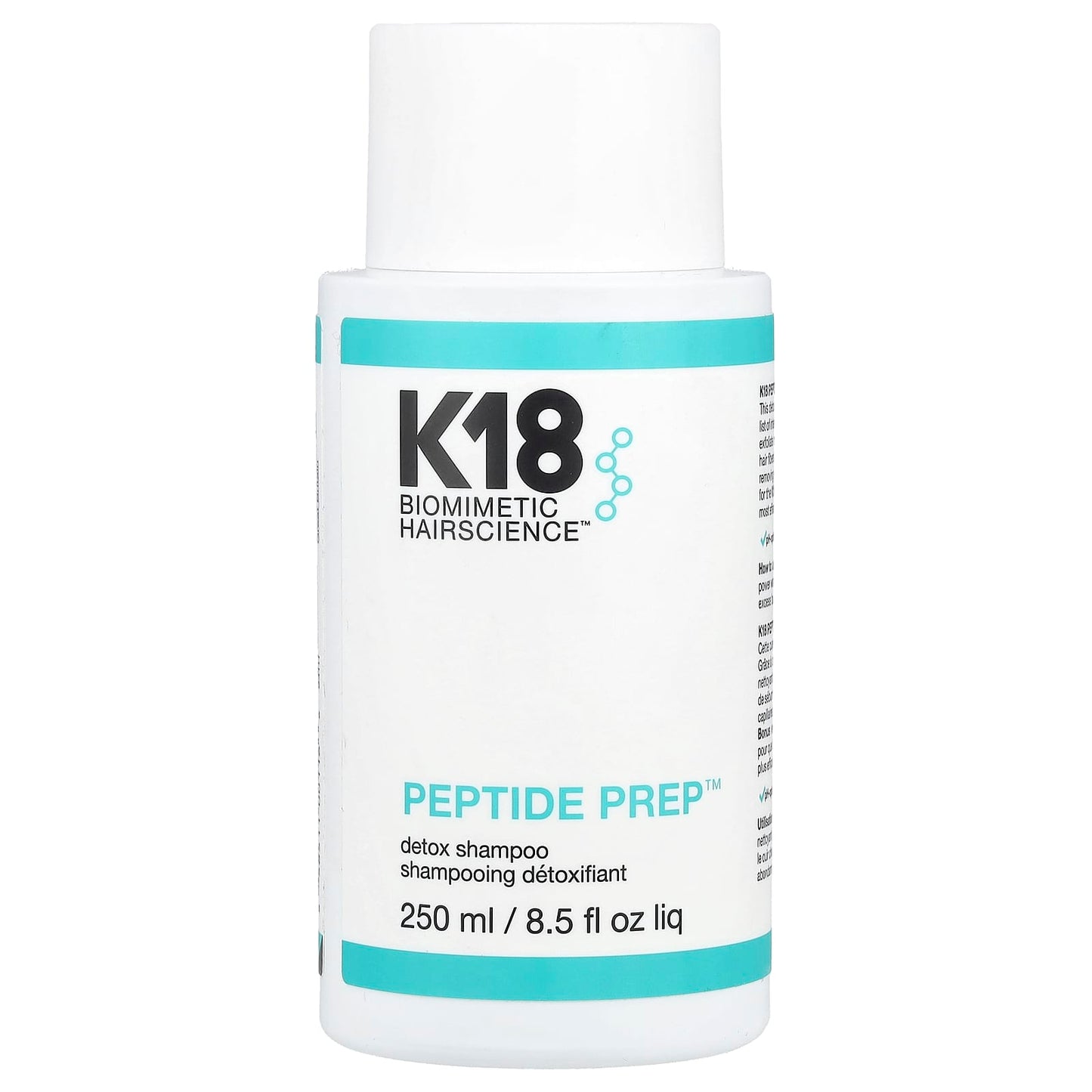 K18 Peptide Prep Detox Shampoo 8.5oz - Image 1
