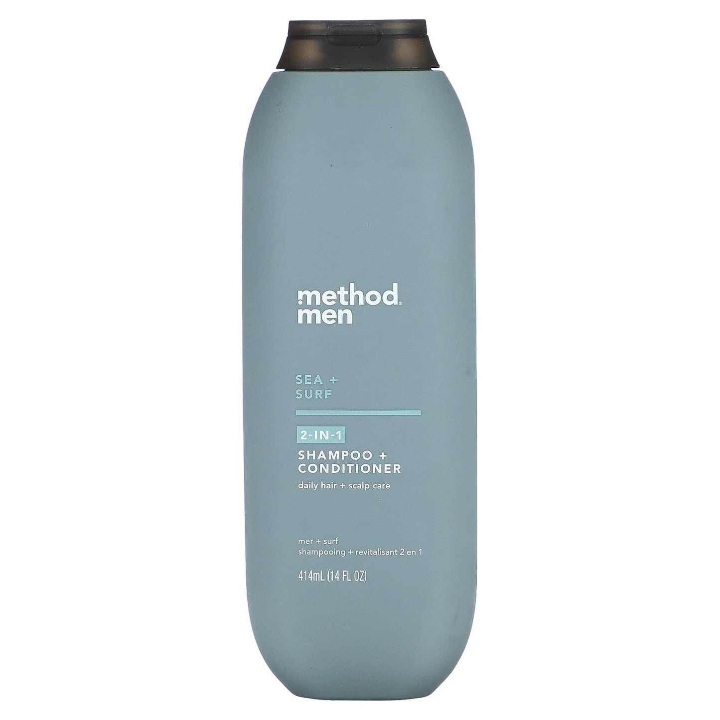Method, Men, 2-In-1 Shampoo + Conditioner, Sea + Surf, 14 fl fl oz (414 ml) - Image 1