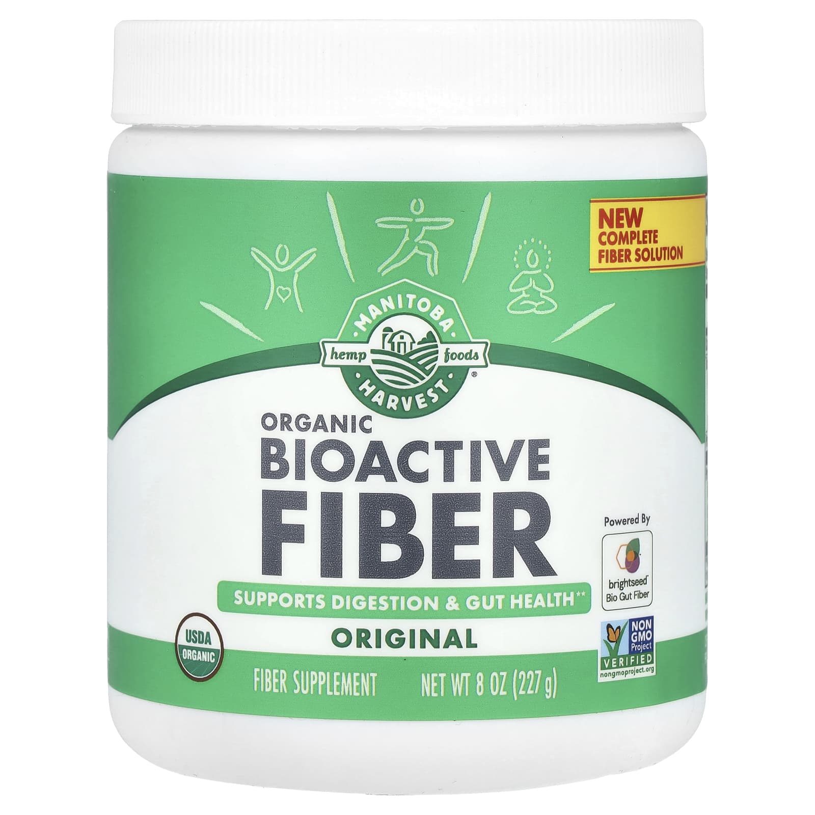 Manitoba Harvest, Organic Bioactive Fiber, Original, 8 oz (227 g) - Image 1