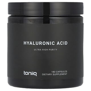 Boost Skin Hydration with Toniiq's High Purity Hyaluronic Acid Capsules