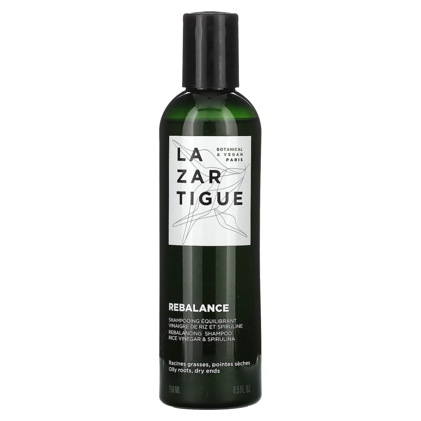 Lazartigue, Rebalancing Shampoo, Rice Vinegar & Spirulina , 8.5 fl oz (250 ml) - Image 1