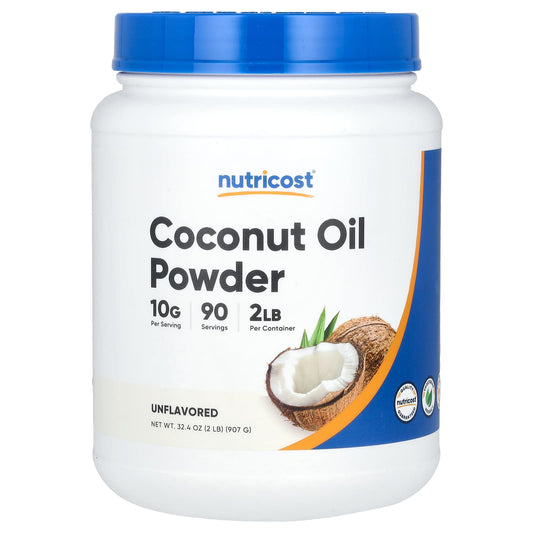 Nutricost, Coconut Oil Powder, Unflavored , 2 lb (907 g) - Image 1