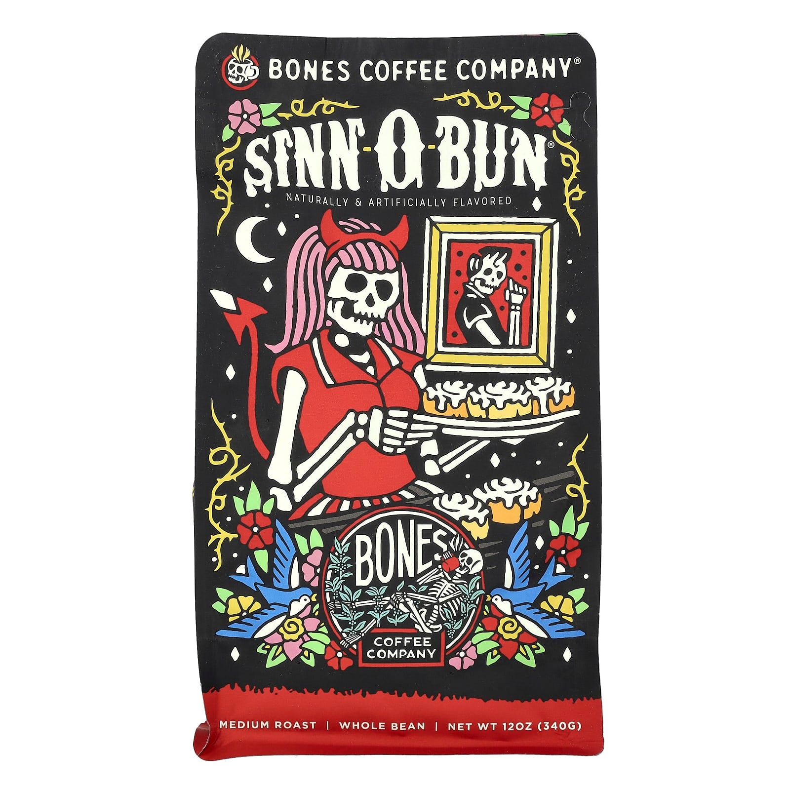 Sinn-O-Bun Whole Bean Coffee by Bones Coffee Co. - Image 1