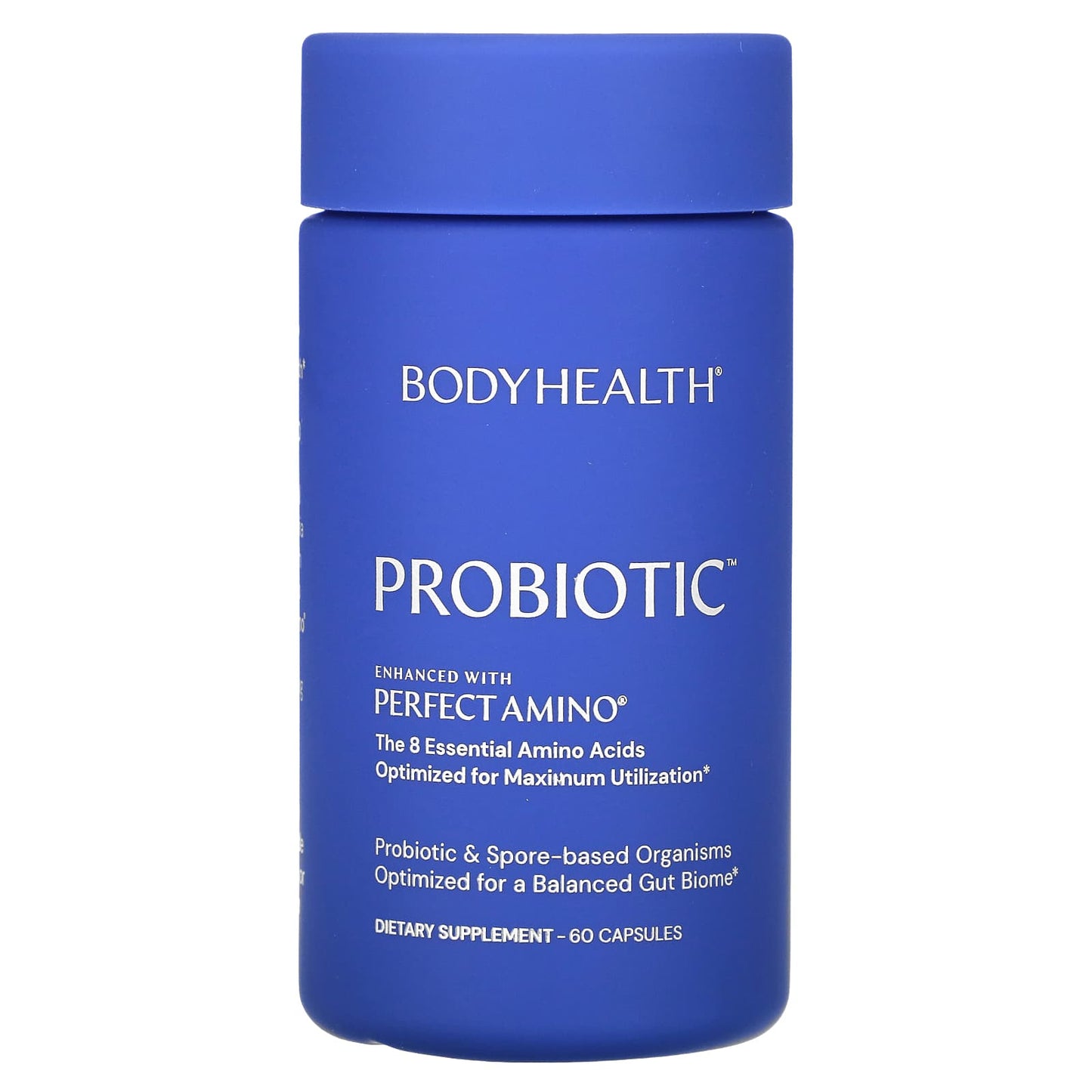 BodyHealth Probiotic Supplement with Perfect Amino - 60 Capsules - Image 1