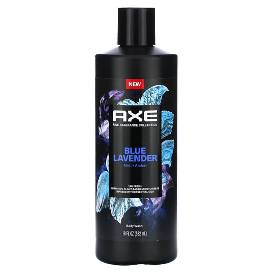 Axe Body Wash, Blue Lavender Scent, 18 fl oz - Image 1