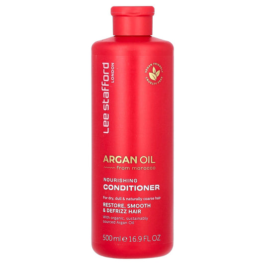 Lee Stafford, Argan Oil Nourishing Conditioner, For Dry, Dull & Naturally Coarse Hair, 16.9 fl oz (500 ml) - Image 1