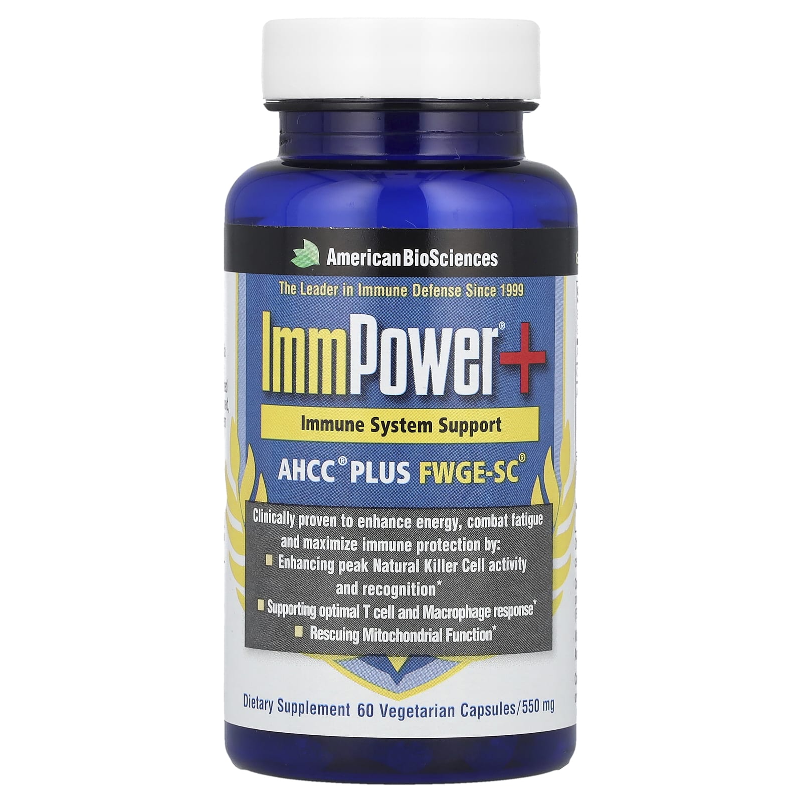 Boost Immune System with AHCC Plus FWGE-SC - Image 1