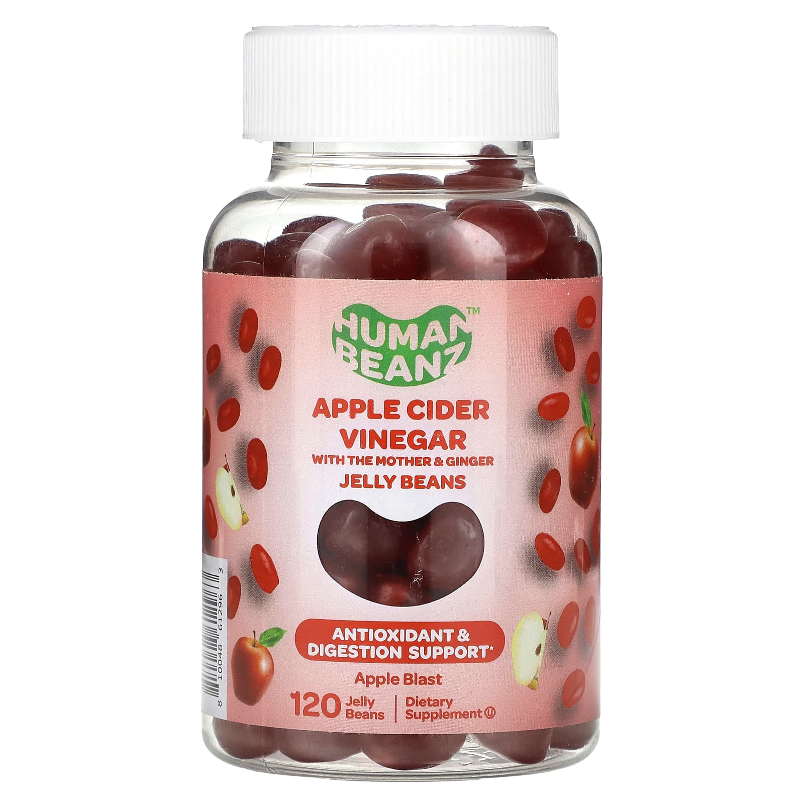 Apple Cider Vinegar Jelly Beans for Adults - Healthy Digestion & Heart Health - Image 1