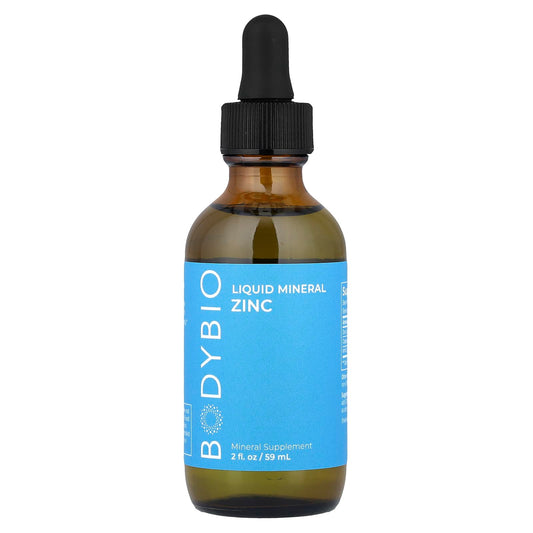 Boost Your Immune System with BodyBio's Liquid Mineral Zinc - Image 1
