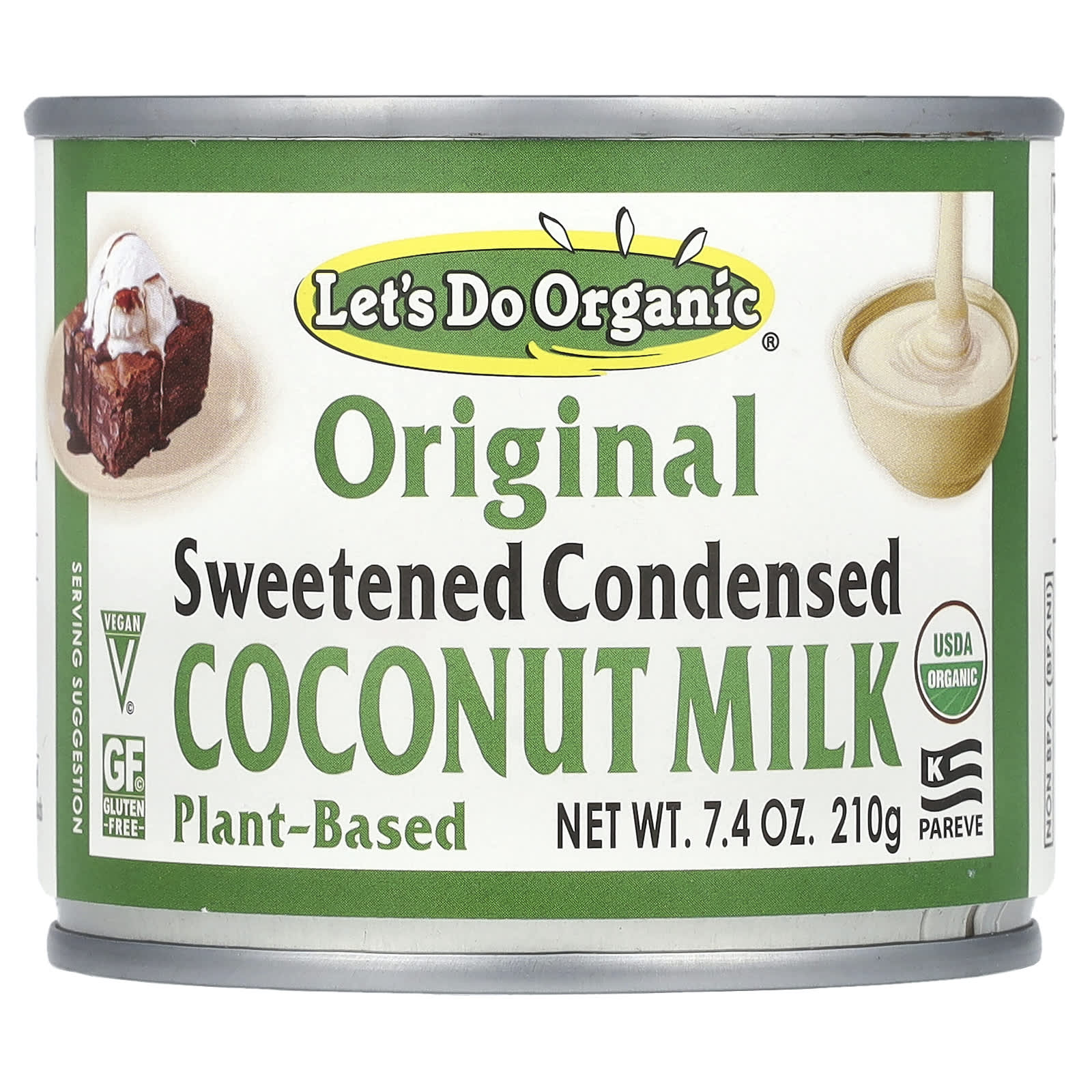 Let's Do Organic Sweetened Condensed Coconut Milk 7.4 oz - Image 1