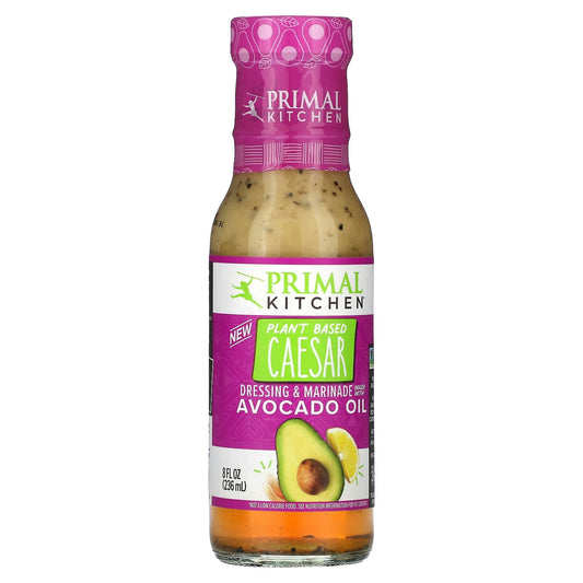 Primal Kitchen, Plant-Based Caesar Dressing & Marinade , 8 fl oz (236 ml) - Image 1