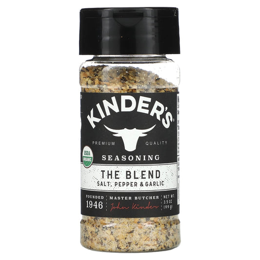 KINDER'S, Seasoning, The Blend, Salt, Pepper & Garlic, 3.5 oz (99 g) - Image 1