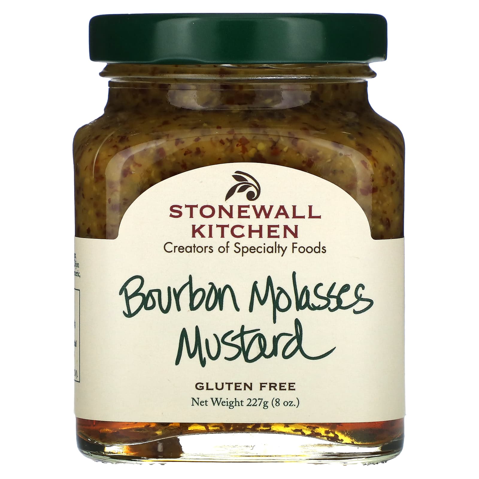 Stonewall Kitchen, Bourbon Molasses Mustard, 8 oz (227 g) - Image 1
