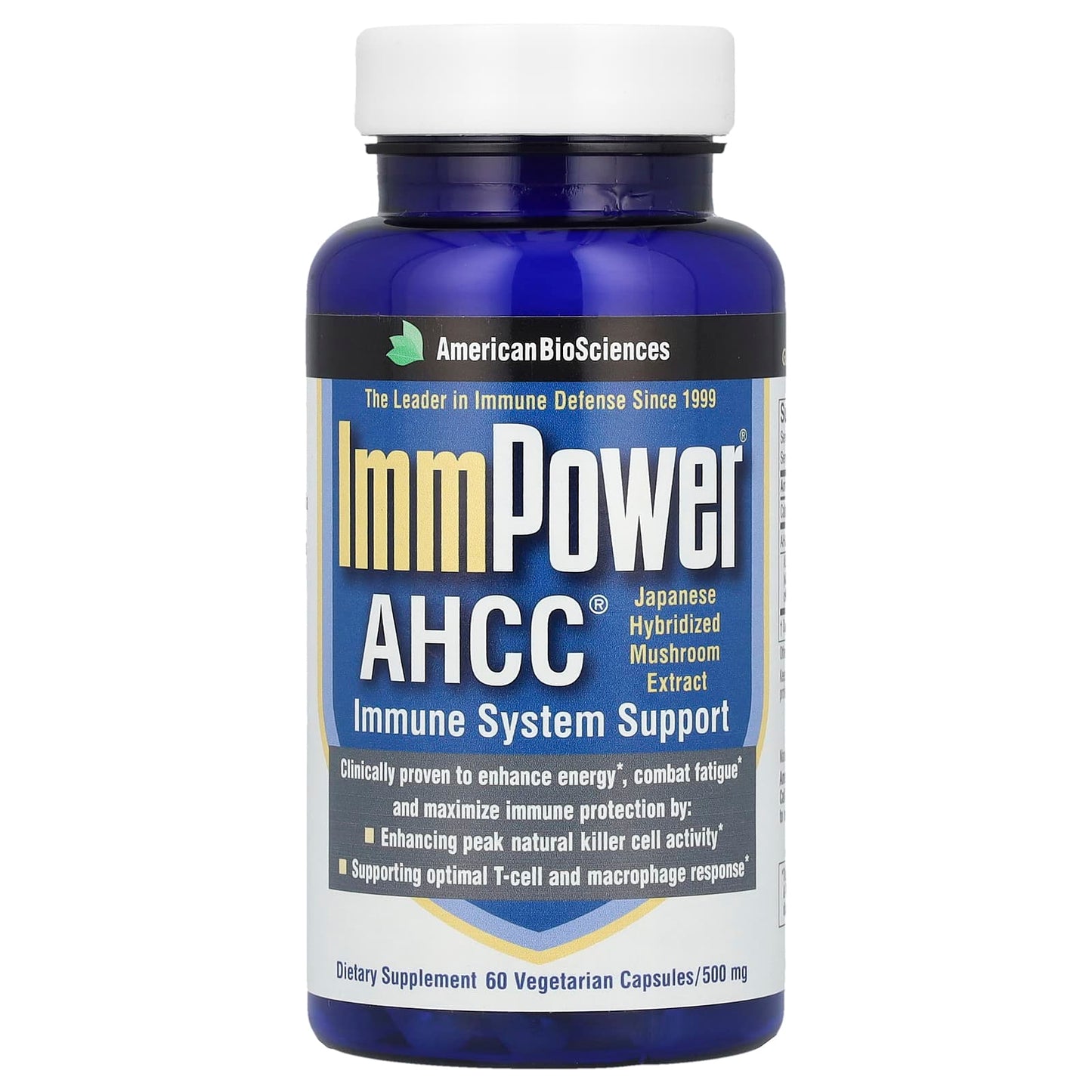 <span>Enhance Immune Defense with AHCC<sup>&reg;</sup> by American Biosciences - 60 Capsules</span> - Image 1