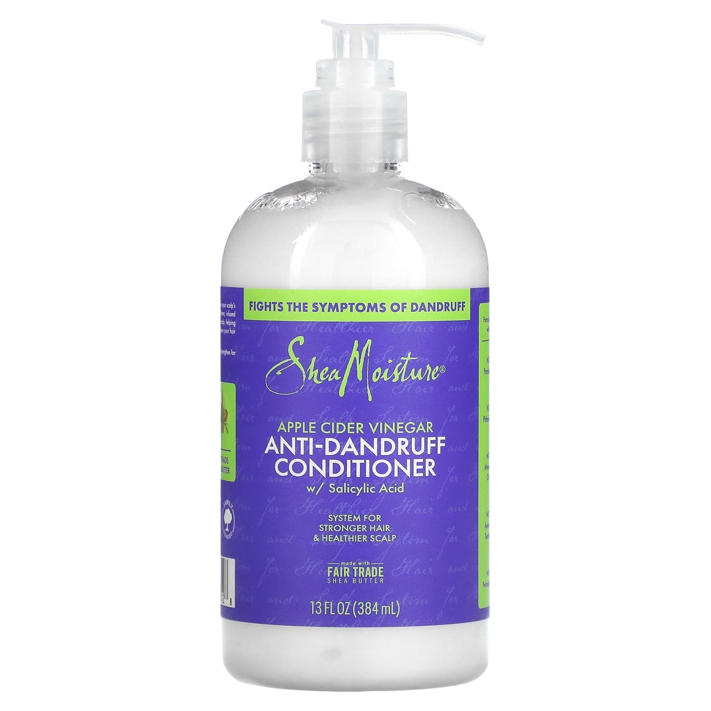 SheaMoisture, Anti-Dandruff Conditioner, Apple Cider Vinegar, 13 fl oz (384 ml) - Image 1