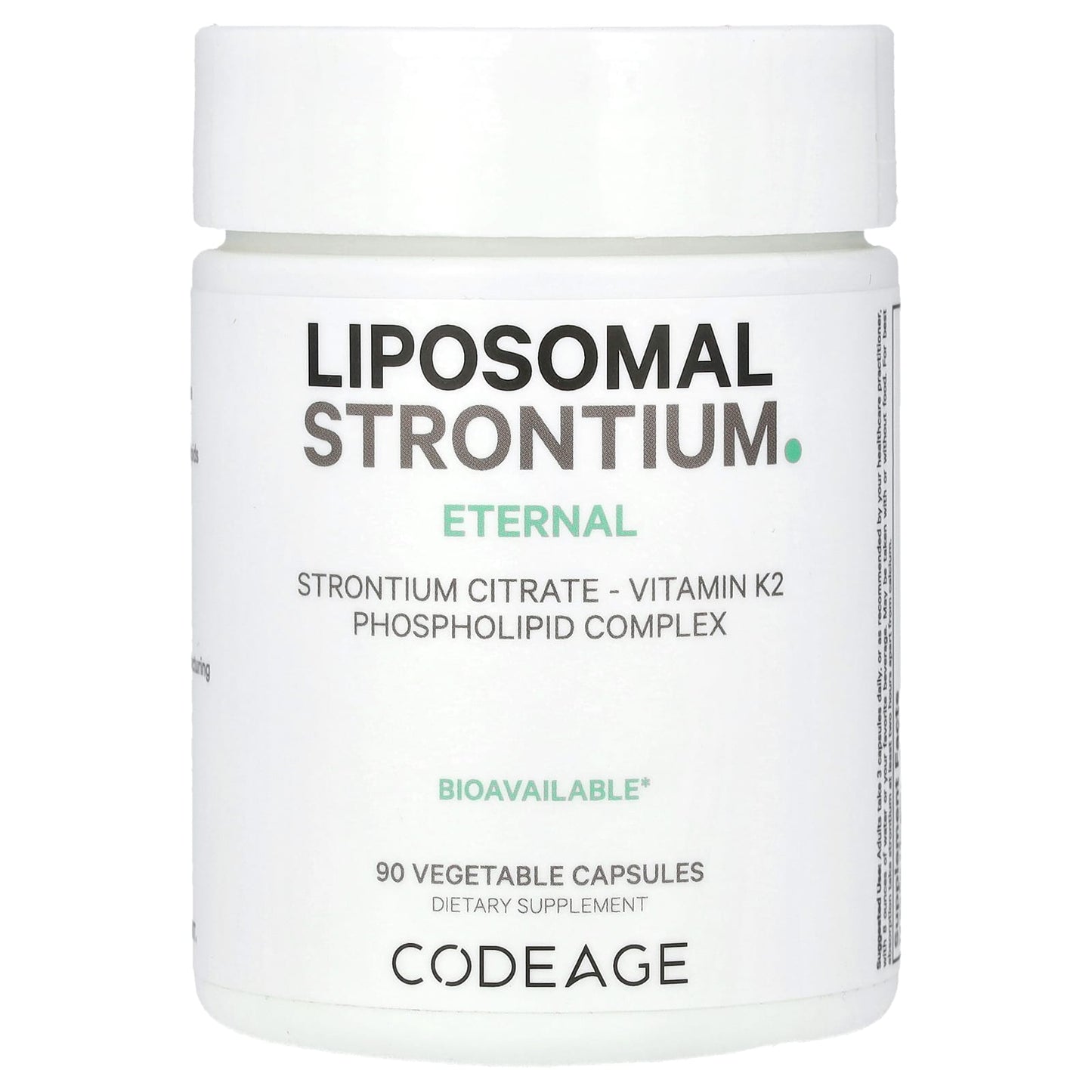 Codeage Liposomal Strontium Supplement for Bone Health & Heart Support - Image 1