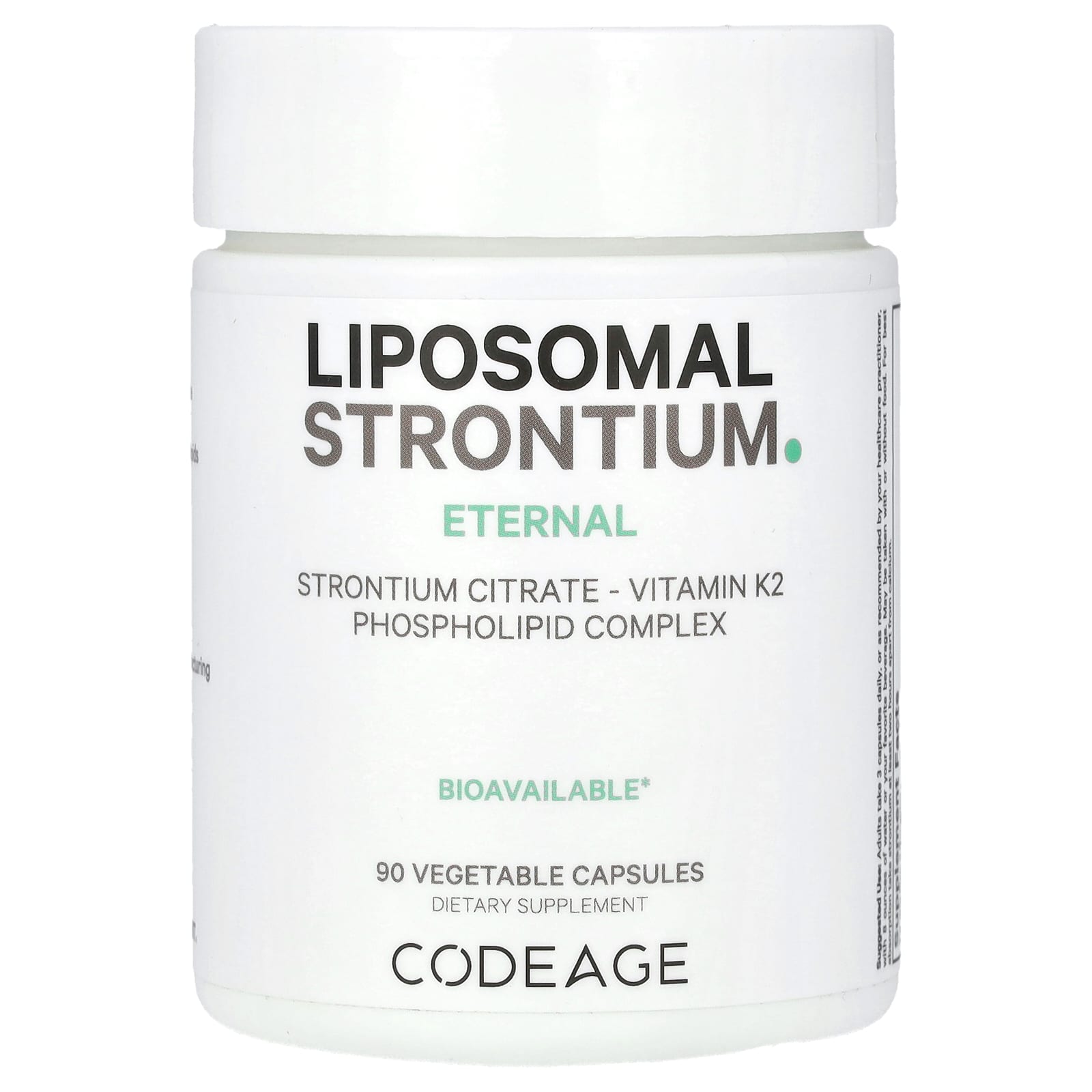 Codeage Liposomal Strontium Supplement for Bone Health & Heart Support - Image 1
