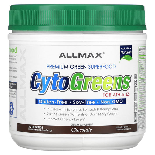ALLMAX CytoGreens Green Superfood Powder | Energy & Endurance - Image 1